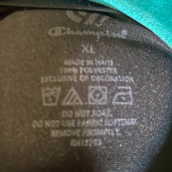 C9 Black Poly Short Sleeve by Champion Sz XL EUC - Picture 3 of 8